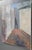 Large Mid-Century Modernist Figurative Oil Painting, Signed, Circa 1960 For Sale - Image 10 of 13
