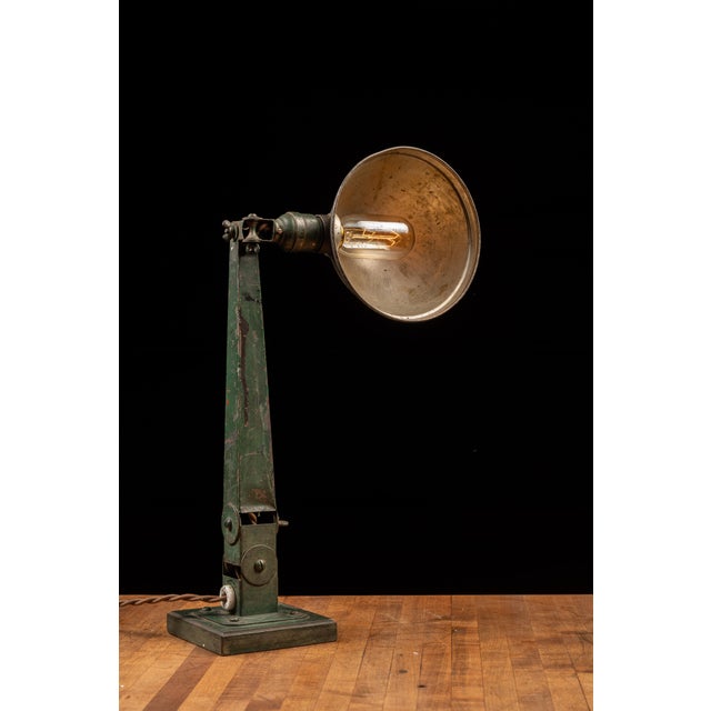 American Fixture Co Articulating Industrial Task Lamp For Sale In Chicago - Image 6 of 7