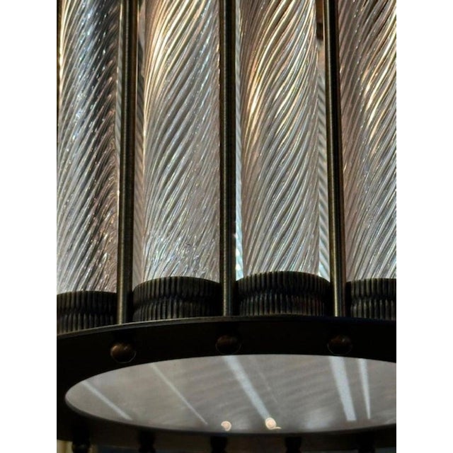 2020s Murano Twist Glass Lanterns For Sale - Image 5 of 8