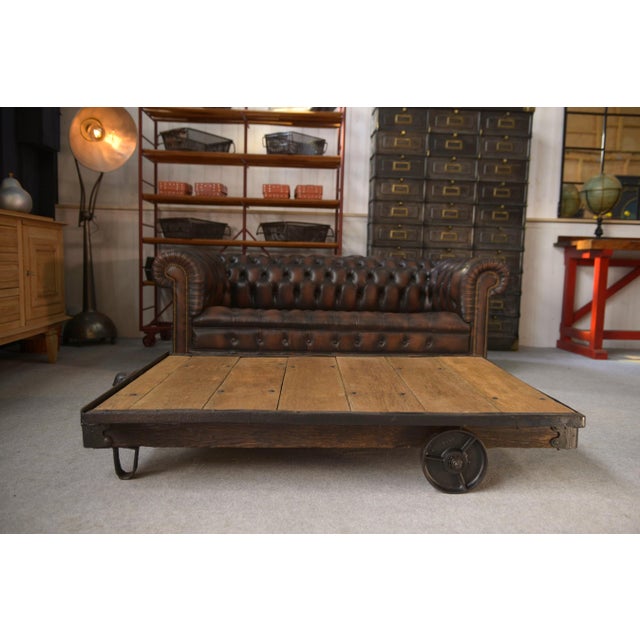 Coffee Table from SNCF, Paris, 1950s For Sale - Image 6 of 14