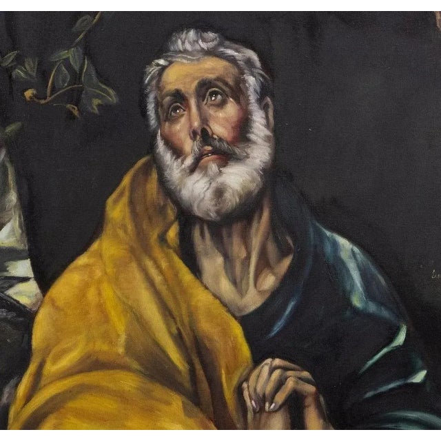 "The Tears of Saint Peter", Follower Domenikos Theotokopoulos- El Greco 19th Century El Greco Museum. Toledo, Castilla la...