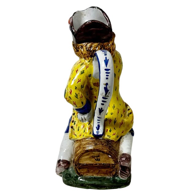 Faience Pitcher For Sale - Image 4 of 7