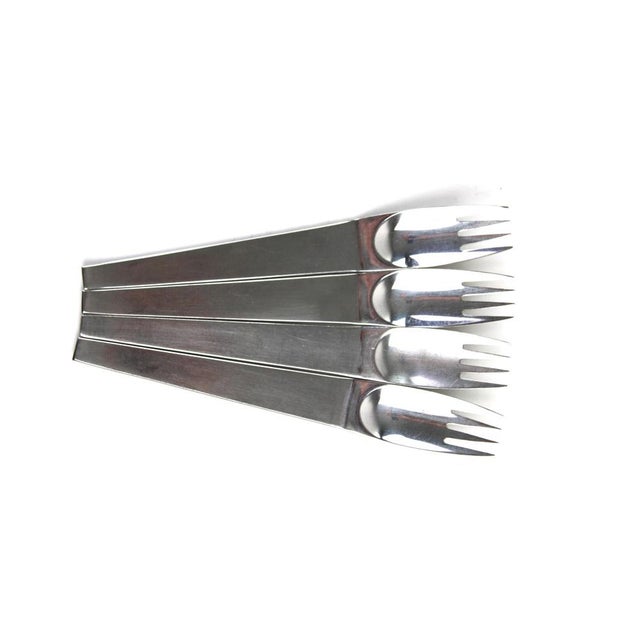 Metal Model 2060 Fork by Auböck for Amboss, 1950s For Sale - Image 7 of 8