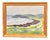 Curt Rydell, Coastal Landscape, 1950s, Oil Painting on Panel, Framed For Sale