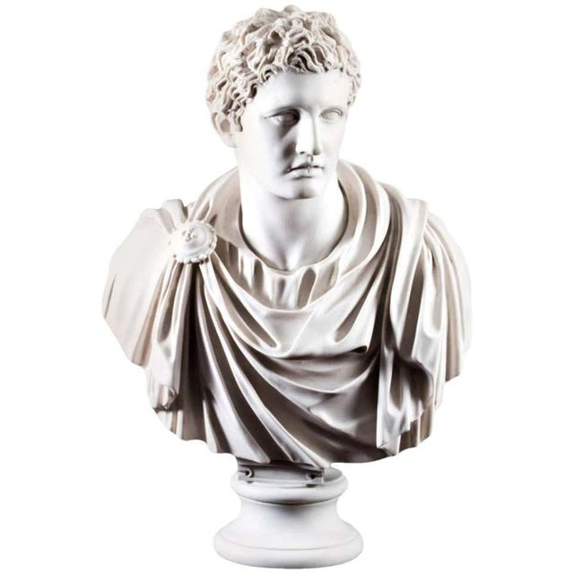 Mark Antony Bust Sculpture, 20th Century For Sale - Image 10 of 10