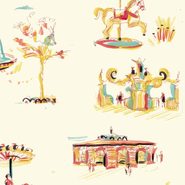 2020s Sunday in the Park Print by Pauline De Roussy De Sales For Sale - Image 5 of 7