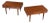 Lyby Mobler Danish Teak Wide Nightstands or Side Tables For Sale