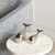 Quite a bit smaller than the real thing, these modern whale sculptures have just as much charm. Made of solid aluminum,...