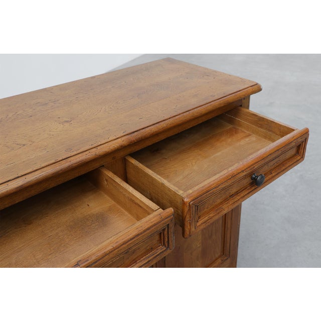 Mid-Century Oak Sideboard from De Tonge, France, 1950s For Sale - Image 10 of 15