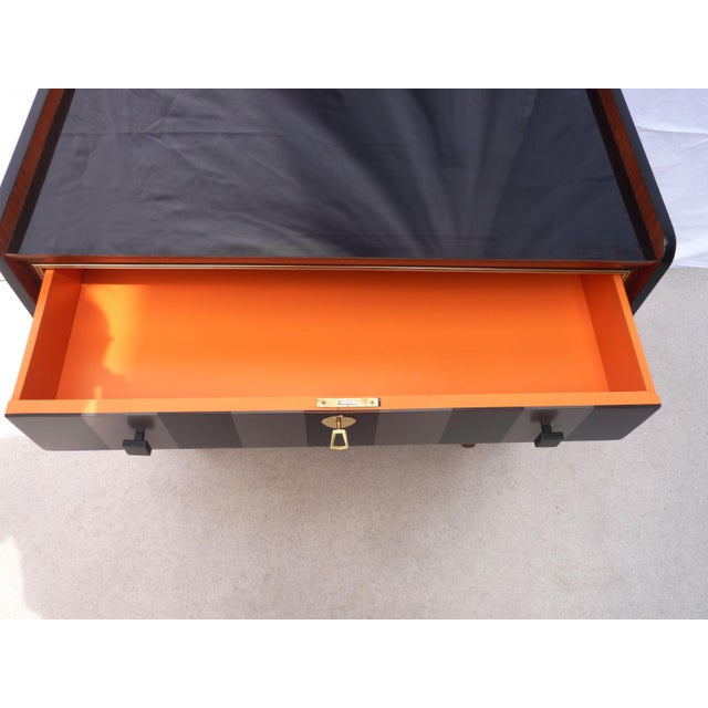 Black Vintage Four-Drawer Chest of Drawers For Sale - Image 8 of 11