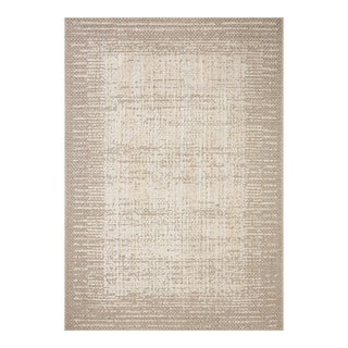 Amber Lewis x Loloi Bexley Rug in Natural / Taupe 9' x 13' Area Rug For Sale