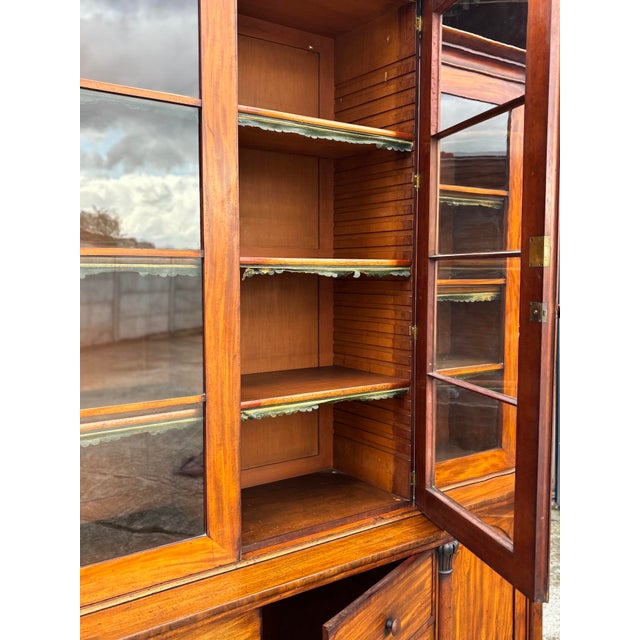 William IV Mahogany Library Bookcase, 1840s For Sale - Image 9 of 14