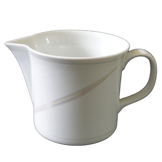 Clair de Lune Handpainted Milk Pitcher by S.Öhlén, 1983 For Sale