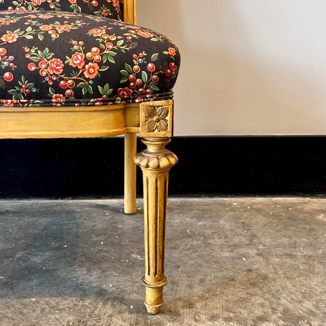 19th Century Decors Barbares Sarafane 19th Century French Carved Petite Chair For Sale - Image 5 of 5