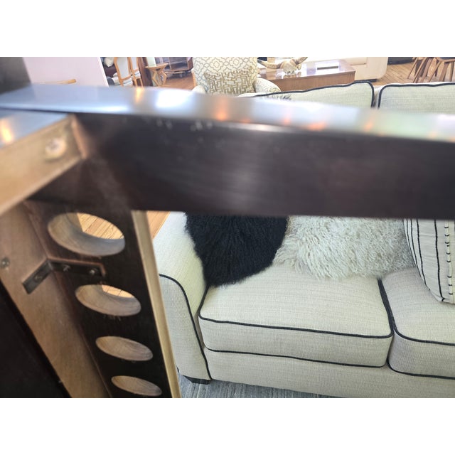 Black Contemporary Kravet Cocktail Table For Sale - Image 8 of 10