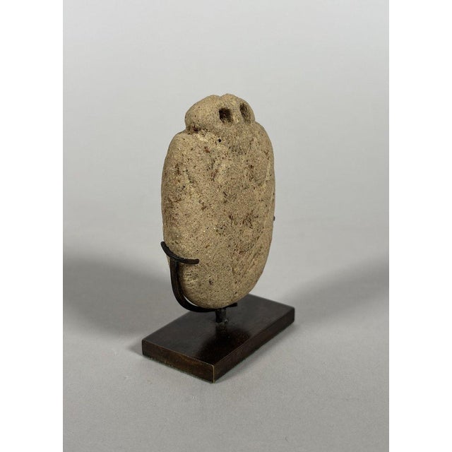 Stone Bell-shaped idol with eyes, Tell Brak Archaeology, 4th millennium BC For Sale - Image 7 of 7