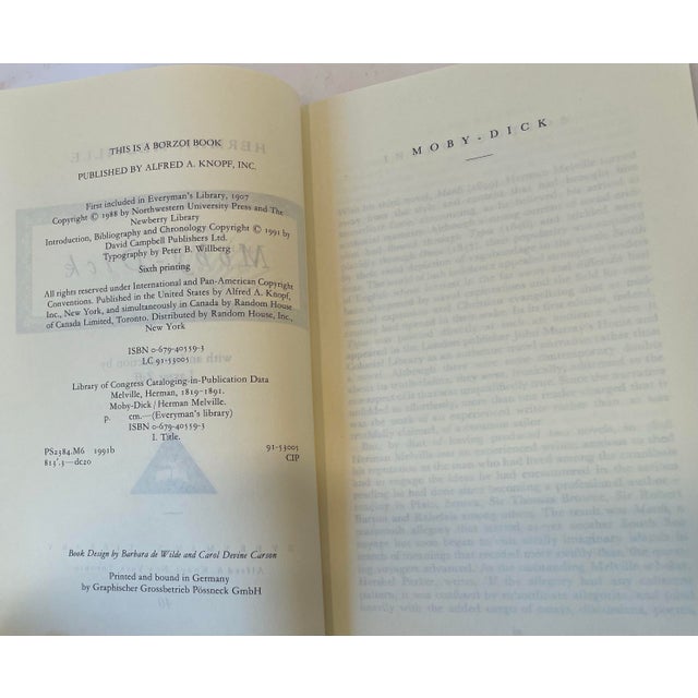 1980s Vintage “Moby Dick” Book For Sale - Image 5 of 6