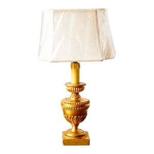 19th Century Gold Urn Fragment Lamp