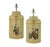 These exquisite tin tea canister lamps, meticulously hand-painted by artisans, showcase the unique charm of Chinoiserie—a...