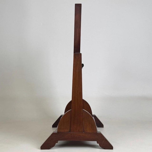19th Century Antique English Inlaid Mahogany Dressing Mirror, 1890s For Sale - Image 5 of 14