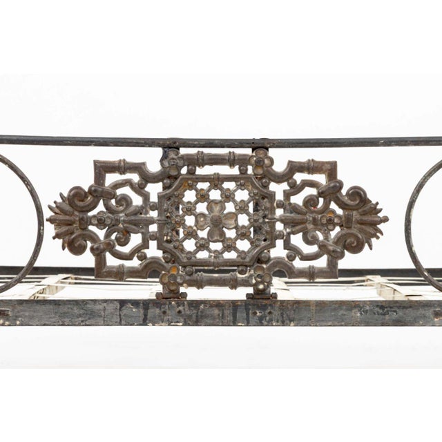 French Wrought Iron Daybed, 19th C. For Sale - Image 11 of 11