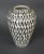 Mid-Century Modern Mid Century Italian Black & White Abstract Pattern Ceramic Vase For Sale - Image 3 of 8