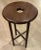 Custom Walnut Round Stool For Sale - Image 10 of 10