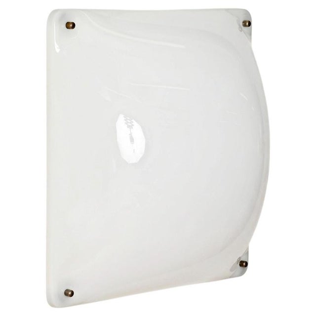 Large Black 33.3 White Acrylic Glass Ceiling Light by Luigi Molin, Italy, 1970s For Sale - Image 14 of 14