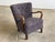 Danish Art Deco Lounge Chair in the style of Viggo Boesen, 1940s For Sale - Image 9 of 9