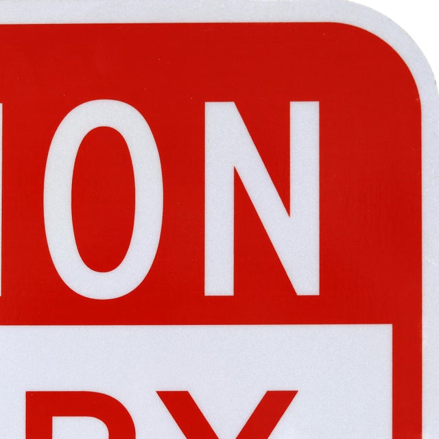 2020s Attention: Nevermind IX - Original Contemporary Street Sign Sculpture by Scott Froschauer For Sale - Image 5 of 10