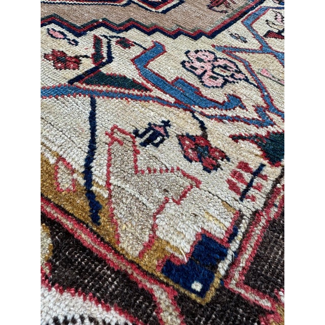 Antique Bidjar Rug, 1890s For Sale - Image 9 of 18