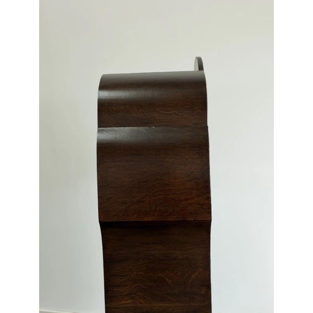 1950s Art Deco Walnut Armoire For Sale - Image 9 of 17