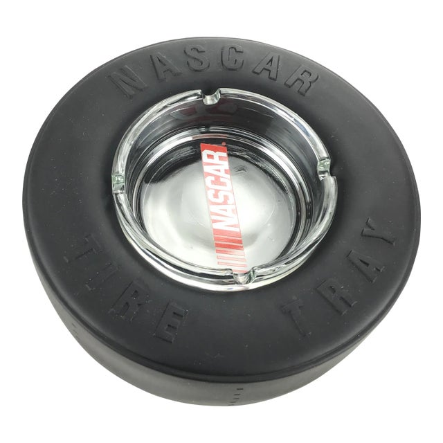 Vintage Nascar Rubber Tire Ashtray For Sale