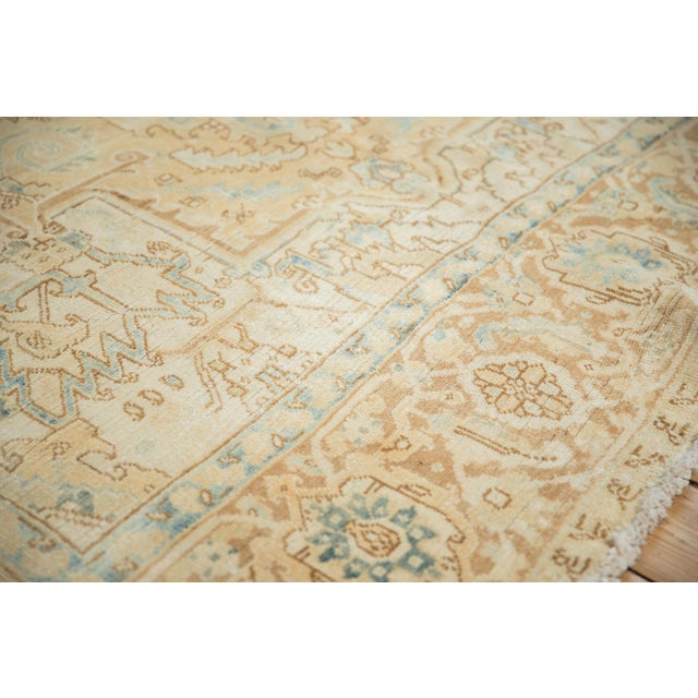 Old New House Vintage Distressed Heriz Carpet - 7'3" X 11' For Sale - Image 4 of 14