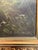 1960s Original Signed S. Gruber Watzman Mountain Oil Painting in Gold Gilt Frame For Sale - Image 11 of 12