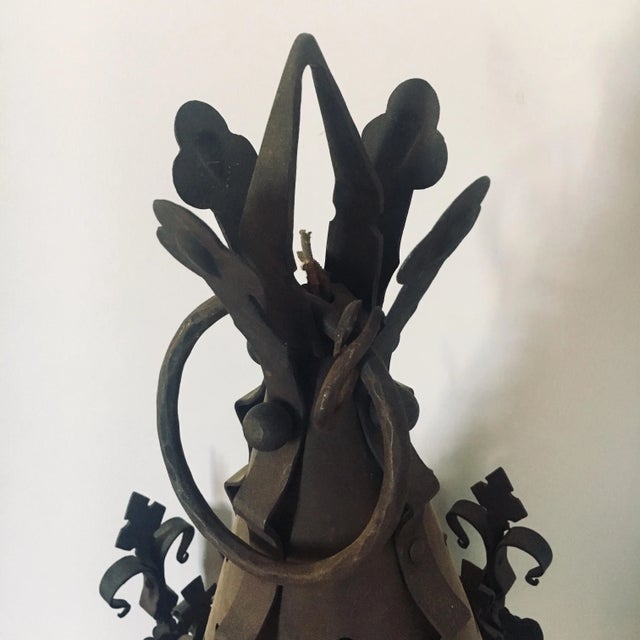 Fabricated by Rambusch Decorating Company for a church in Towson, Maryland in the early 20th century. Features 4 curved...