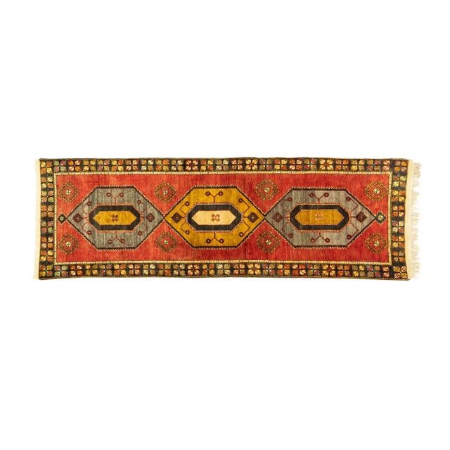 Mid-Century Modern Wool Rug, 1960s For Sale - Image 12 of 12