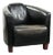 Vintage Club Chair in Cowhide Leather For Sale