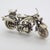 Vintage Italian Handmade 925 Sterling Silver American Motorbike, Tuscany, 1970s For Sale - Image 11 of 11