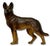 Hubley Manufacturing Company Excellent Vintage Hubley Manufacturing Co Usa Cast Iron German Shepherd Dog Doorstop - Circa 1930s For Sale - Image 4 of 18