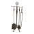 Early 20th Century 4 Pc. Arts and Crafts Fireplace Tool Set For Sale