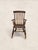 Late 19th Century Antique English Elm and Ash Lath-Back Windsor Armchair For Sale - Image 5 of 7