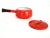 1960s 1960s Dansk Kobenstyle Fondue/Sauce Pot With Lid, Red For Sale - Image 5 of 12