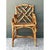 Vintage Chinese Chippendale Bamboo Armchair For Sale - Image 4 of 12