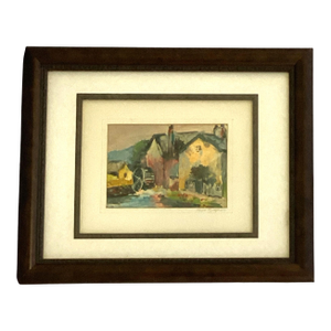 Water Wheel Painting by John Bingham