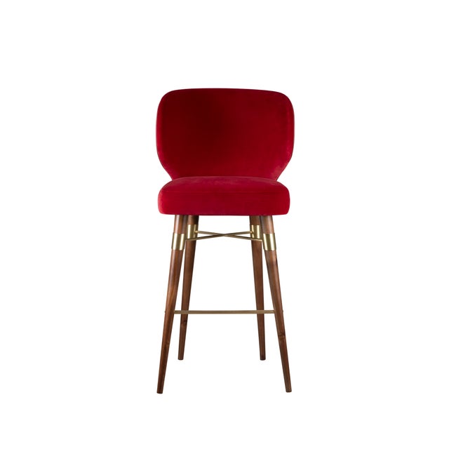 Louis Bar Chair by Ottiu, in New conditions. Designed from 2000 Signed by Maker