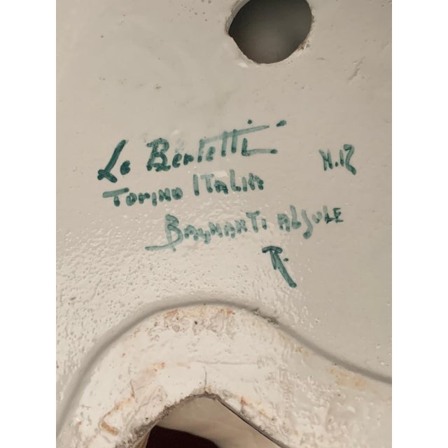 Ceramic Bathers in the Sun from Le Bertetti Turin, 1940 For Sale - Image 11 of 12