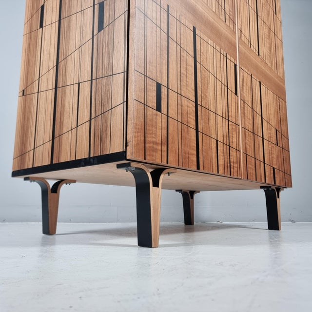Vintage Wardrobe in Beech, 1970s For Sale - Image 13 of 14