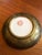 Vintage Japanese Ware Hand Painted Porcelain and Brass Bowl For Sale In Charleston - Image 6 of 7