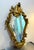 Early 20th-century French style giltwood frame wall mirror. Excellent condition. Measures 35" x 20" including frame.